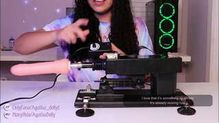 ORGASMO לי CHORROS CON MI MAQUINA - מינית אגתה דולי