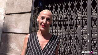 TYSKE SPEJDER - SLANK GAMLE TALE TIL RU c. OG RIMMING SEX PÅ FALSKE MODEL JOB